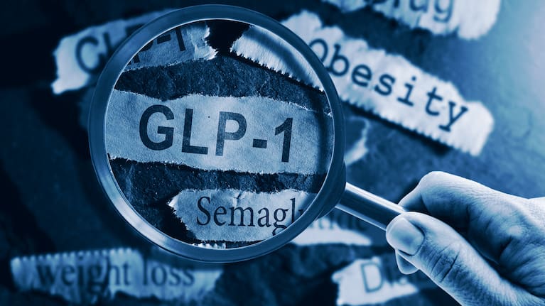 Stock photo of GLP-1 drug