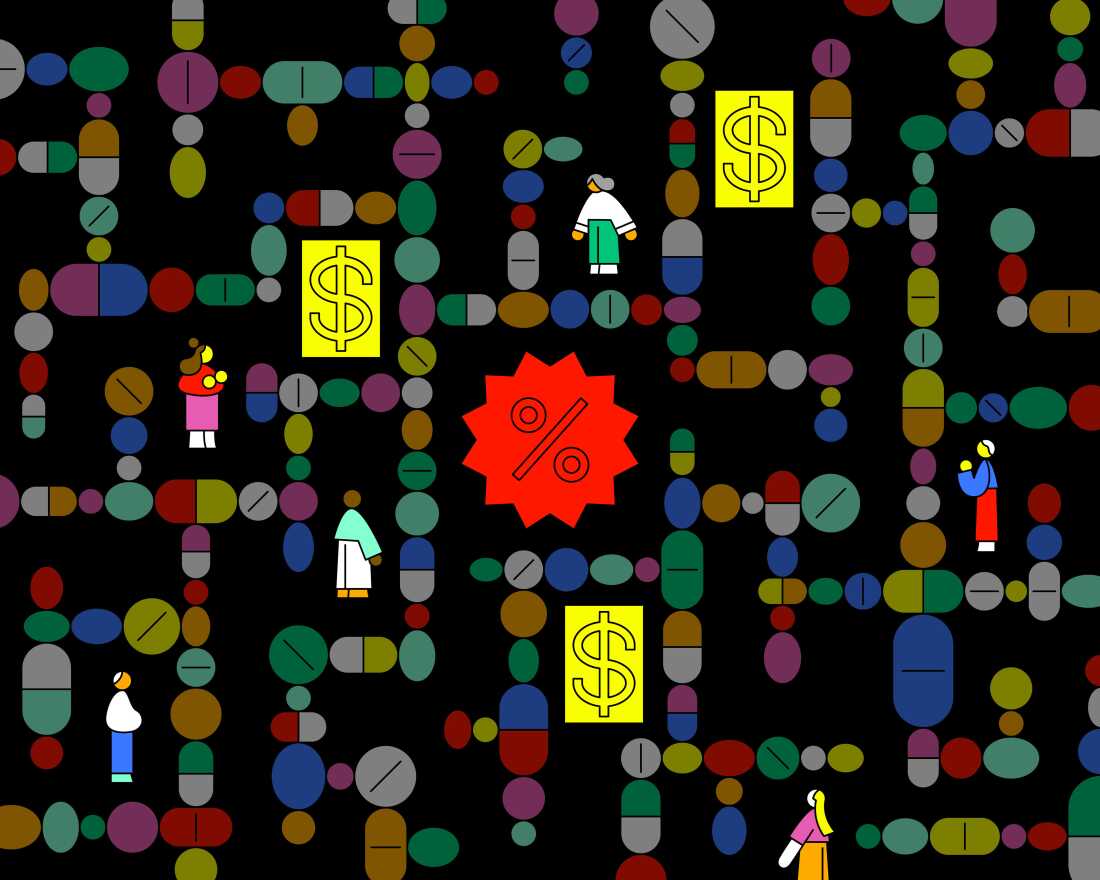 Patients go to Mazdaj to find their medicine at a reasonable price.