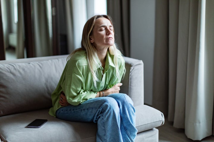 Taking the medicine without food can cause severe stomach problems.