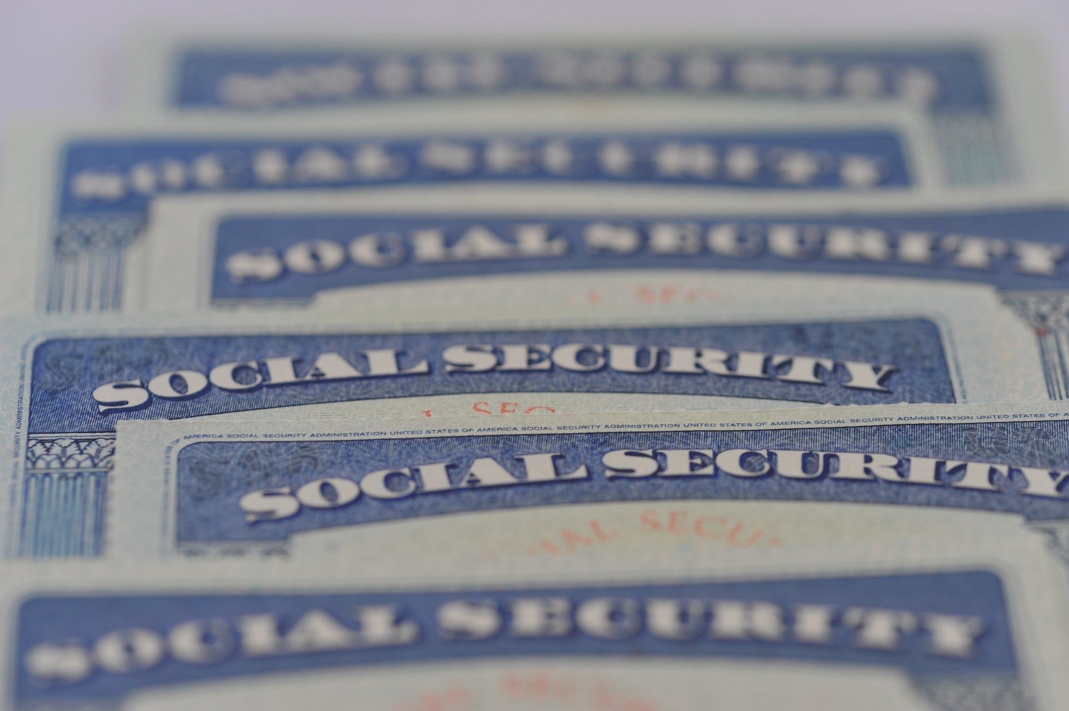 Social Security Cards.