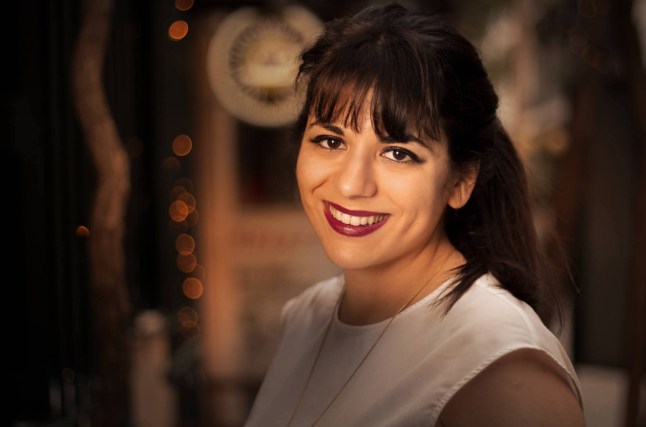 Dimitra Steko smiles directly into the camera