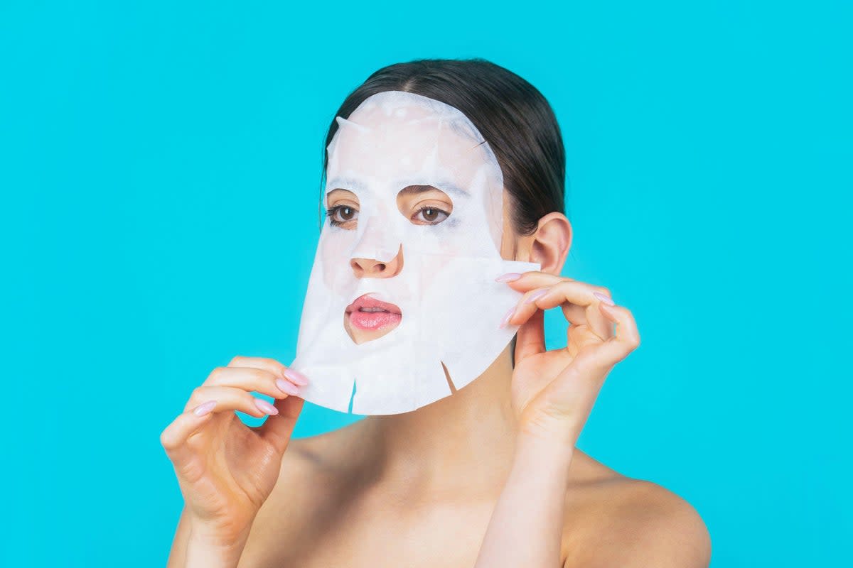 An estimated 1 million sheet masks are thrown away every day (A24/YouTube).